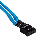 CORSAIR Premium Sleeved I/O Cable Extension Kit_ Blue (CC-8900247)
