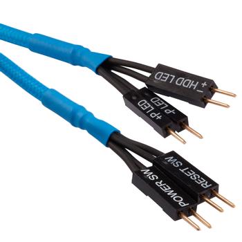 CORSAIR Premium Sleeved I/O Cable Extension Kit_ Blue (CC-8900247)