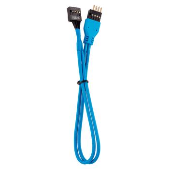 CORSAIR Premium Sleeved I/O Cable Extension Kit_ Blue (CC-8900247)
