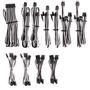 CORSAIR Premium Individually Sleeved PSU Cable Pro Kit_ Type 4 (Generation 4)_ WHITE/BLACK