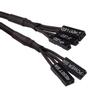 CORSAIR Premium Sleeved I/O Cable Extension Kit_ Black (CC-8900244)