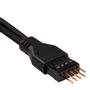 CORSAIR Premium Sleeved I/O Cable Extension Kit_ Black (CC-8900244)