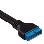 CORSAIR Premium Sleeved I/O Cable Extension Kit_ Black (CC-8900244)
