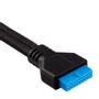 CORSAIR Premium Sleeved I/O Cable Extension Kit_ Black (CC-8900244)