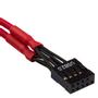 CORSAIR Premium Sleeved I/O Cable Extension Kit_ Red (CC-8900246)