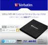 VERBATIM Ultra HD 4K BDXL drev USB-C (43888)
