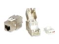 EQUIP Keystone Jack geschirmt Cat.6A RJ45 Anschluss 8er Set