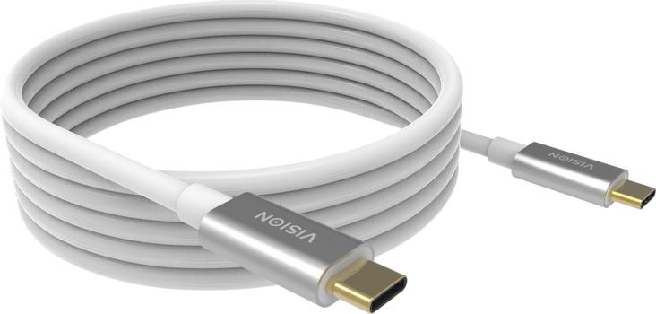 VISION 4m White USB-C Cable (TC 4MUSBC)