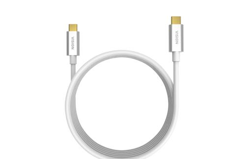 VISION 4m White USB-C Cable (TC 4MUSBC)