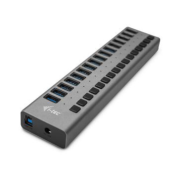 I-TEC USB 3.0 Charging HUB 16 port + Power Adapter 90 W - hub - 16 porter (U3CHARGEHUB16)