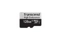 TRANSCEND 350V, 128 GB, MicroSDXC,  Klasse 10, UHS-I, 100 MB/s, Sort, Grå (TS128GUSD350V)