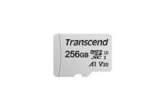 TRANSCEND 300S - Flash memory card (adapter included) - 256 GB - A1 / Video Class V30 / UHS-I U3 / Class10 - microSDXC