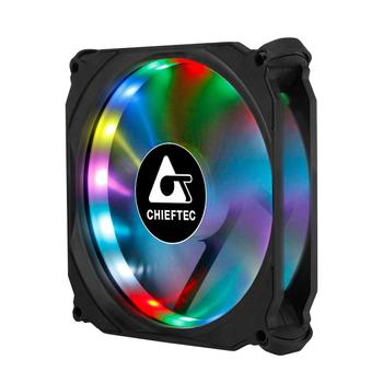 CHIEFTEC 120x120x25mm Tornado RGB Fan Retail single pack (CF-1225RGB)