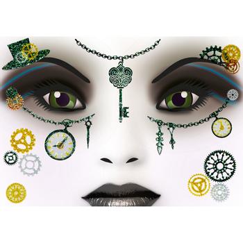HERMA Face Art Sticker Steampunk Amelia (15438)