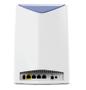 NETGEAR R Orbi Pro SRK60 - Wi-Fi system - (router, 4 extenders) - up to 12,500 sq.ft 1GbE - Wi-Fi 5 - Tri-Band - wall-mountable,  ceiling-mountable (SRK60B05-100EUS)