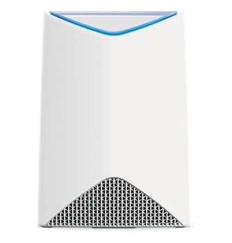 NETGEAR R Orbi Pro SRK60 - Wi-Fi system - (router, 4 extenders) - up to 12,500 sq.ft 1GbE - Wi-Fi 5 - Tri-Band - wall-mountable,  ceiling-mountable (SRK60B05-100EUS)