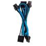 CORSAIR Premium Individually Sleeved PSU Cable Pro Kit_ Type 4 (Generation 4)_ BLUE/ BLACK (CP-8920228)