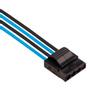 CORSAIR Premium Individually Sleeved PSU Cable Pro Kit_ Type 4 (Generation 4)_ BLUE/ BLACK (CP-8920228)