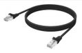 VISION Professional installation-grade Ethernet Network cable - LIFETIME WARRANTY - RJ-45 (M) to RJ-45 (M) - UTP - CAT 6 - 250 MHz - 24 AWG - booted - 1 m - black