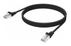 VISION Professional installation-grade Ethernet Network cable - RJ-45 (M) to RJ-45 (M) - UTP - CAT 6 - 250 MHz - 24 AWG - booted - 1 m - black