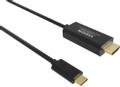 VISION 2m Black USB-C to HDMI Cable (TC 2MUSBCHDMI/BL)