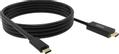 VISION 2m Black USB-C to HDMI Cable (TC 2MUSBCHDMI/BL)