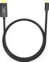 VISION 2m Black USB-C to HDMI Cable (TC 2MUSBCHDMI/BL)