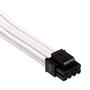 CORSAIR Premium Individually Sleeved PSU Cable Starter Kit_ Type 4 (Generation 4)_ WHITE (CP-8920217)