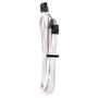 CORSAIR Premium Individually Sleeved PCIe cable_ Type 4 (Generation 4)_ WHITE
