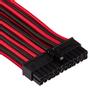 CORSAIR Premium Individually Sleeved PSU Cable Pro Kit_ Type 4 (Generation 4)_ RED/BLACK (CP-8920226)