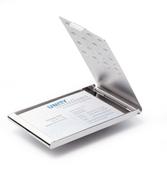 DURABLE Visitkortholder, Durable, aluminium karton a 25 stk