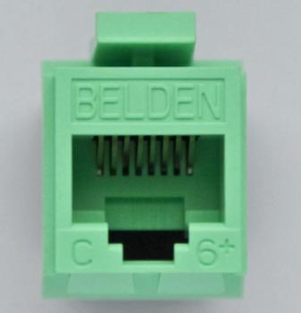 BELDEN CAT6+ Modular Jack, RJ45,  (AX101325)