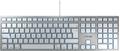 CHERRY KC6000 SLIM FOR MAC KB FRA FRANCE - SILVER/ WHITE PERP (JK-1610FR-1)