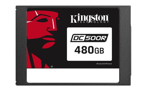 KINGSTON n Data Center DC500R - SSD - encrypted - 480 GB - internal - 2.5" - SATA 6Gb/s - AES - Self-Encrypting Drive (SED) (SEDC500R/480G)