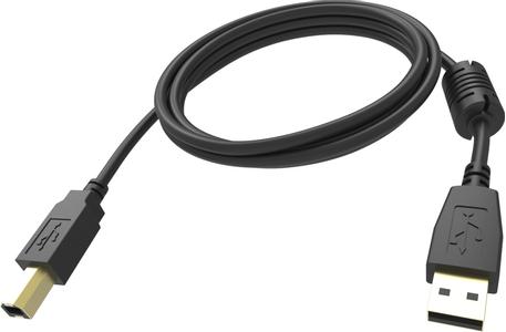 VISION 5m Black USB 2.0 cable (TC 5MUSB/BL)