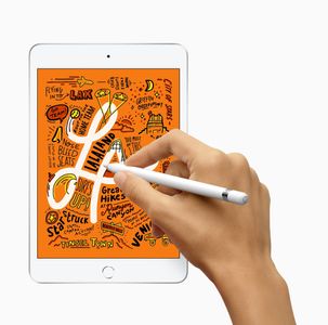 APPLE iPad Mini 7.9" Gen 5 (2019) Wi-Fi, 256GB, Silver (MUU52KN/A)