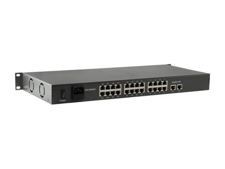 LEVELONE Switch 24x FE FGP-2601 2xGE F-FEEDS (FGP-2601W150)
