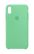 APPLE iPhone Xs Max Silicone Case Spearmint