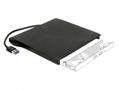 DELOCK External Enclosure for 5.25â?³ Ultra Slim SATA Drives 9.5 mm to USB Type-A male