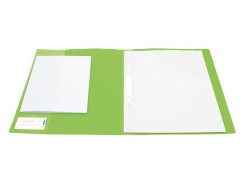 HERMA Schnellhefter A4 hellgruen   transluzent PP       3St. (19494)