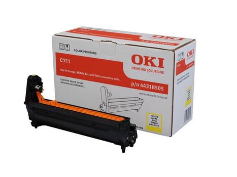 OKI Yellow Drum Unit 20K pages - 44318505 (44318505)