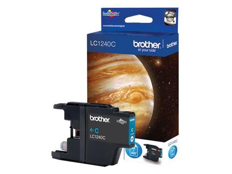 BROTHER LC-1240 ink cartridge cyan high capacity 600 pages 1-pack (LC1240C)