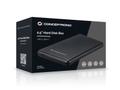 CONCEPTRONIC FestplattengehÃ¤use 2.5 USB3.1 Type-C (HDE02B)