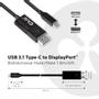 CLUB 3D USB C til displayport 8K60Hz Bidirectional HDR Support  1.8m (CAC-1557)