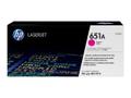 HP 651A magenta original LaserJet-tonerkassett