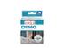 DYMO D1 Tape / 12mm x 7m / Red Text / Transparent Tape