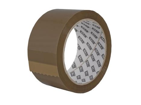 ETAB Emballasjetape ETAB PP 50mmx66m brun (543B/28*6)