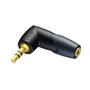 PROCAB CLP204 MiniJackF MiniJackM 90° 3.5MM JACK F TO 3.5MM JACK M STEREO 90°