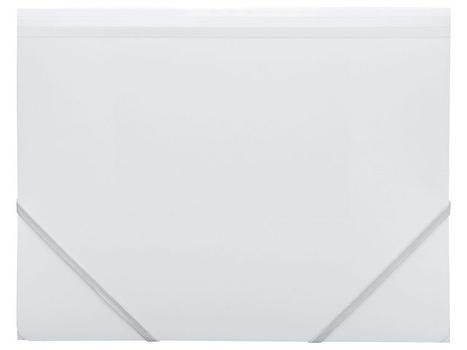 FOLDERMATE Strikkmappe FOLDERMATE PP A4 hvit (50823*12)