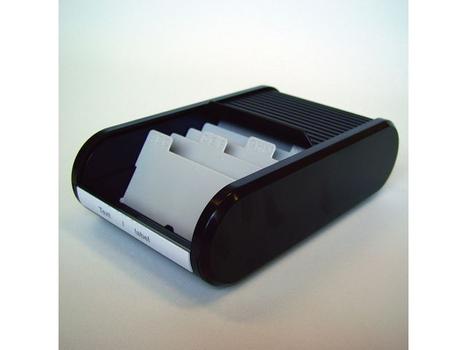 HELIT Visittkortboks HELIT sort (H 62180 95)